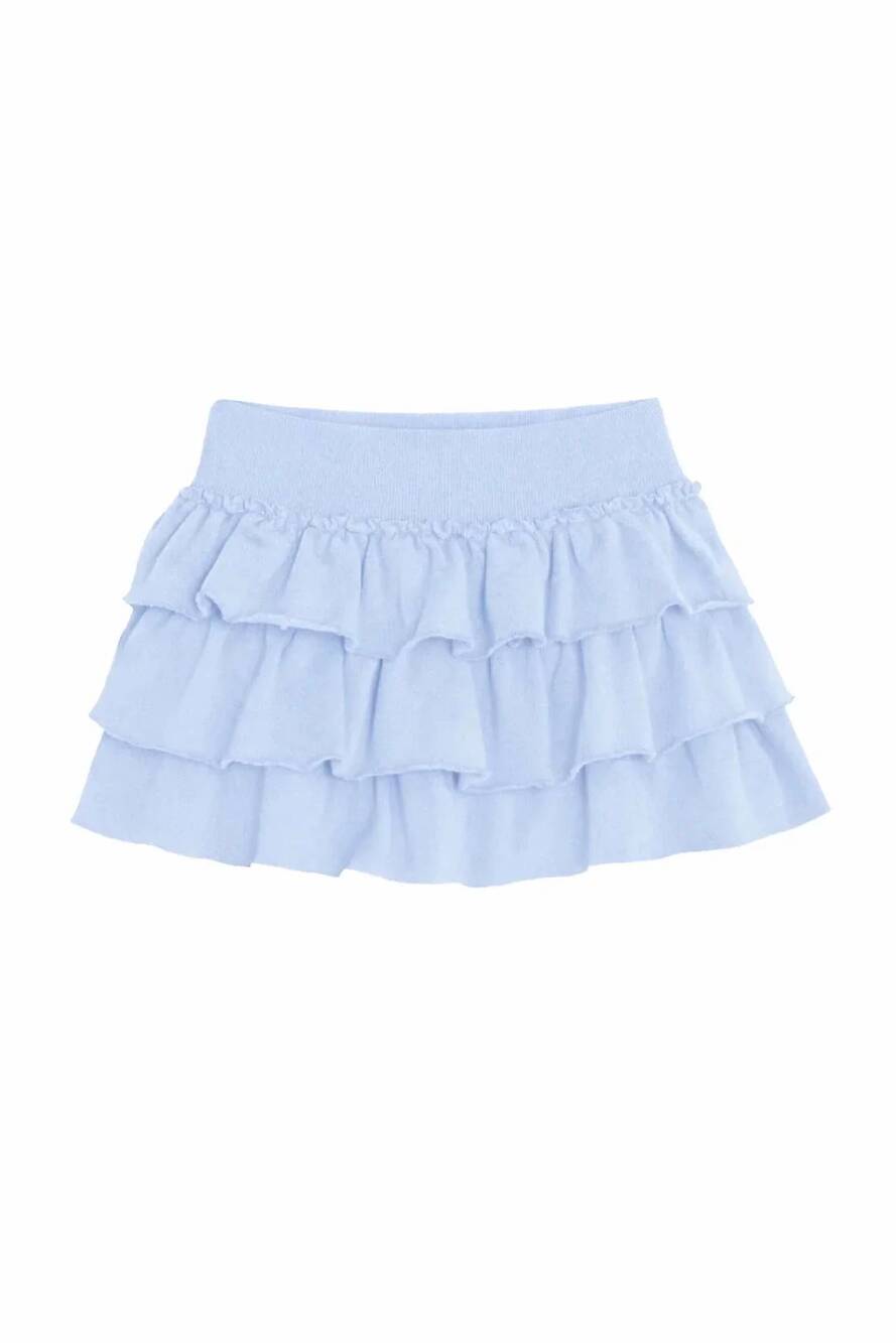NEW KATIE J NYC girls shane skort in serene blue
